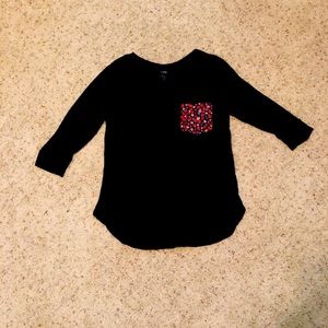 Rue21 black shirt size small
